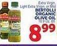 Bravo Supermarkets Bertolli organic olive oil offer