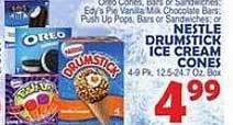 Bravo Supermarkets Nestle drumstick ice cream cones offer
