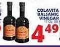 Bravo Supermarkets Colavita balsamic vinegar offer