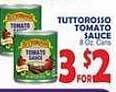 Bravo Supermarkets Tuttorosso tomato sauce offer