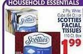 Bravo Supermarkets Scotties facial tissues offer