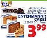 Bravo Supermarkets Entenmann's cakes offer