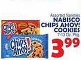 Bravo Supermarkets Nabisco chips ahoy! cookies offer