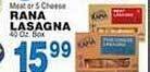 Bravo Supermarkets Rana lasagna offer
