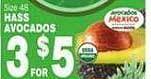Bravo Supermarkets Hass avocados offer