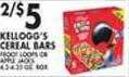 Met Foodmarkets Kellogg's cereal bars offer