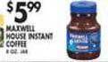 Met Foodmarkets Maxwell house instant coffee offer