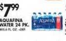 Met Foodmarkets Aquafina water offer