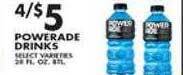 Met Foodmarkets Powerade drinks offer