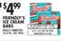 Met Foodmarkets Friendly's ice cream bars offer