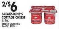 Met Foodmarkets Breakstone's cottage cheese offer