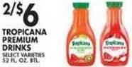 Tropicana premium drinks