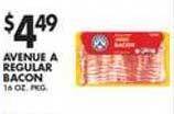 Met Foodmarkets Avenue a regular bacon offer