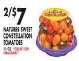 Met Foodmarkets Natures sweet constellation tomatoes offer