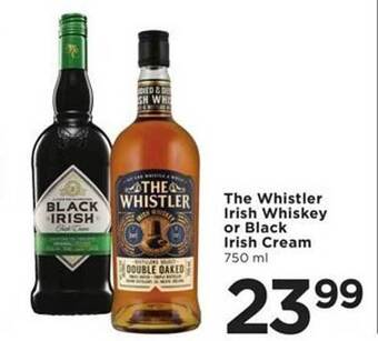 Cub Foods The whistler irish whiskey or black irish cream offer