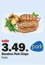 Meijer Boneless pork chops offer