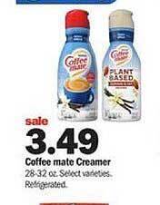 Meijer Coffee mate creamer offer