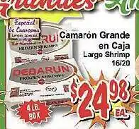 Mi Pueblo Camarón grande en caja offer
