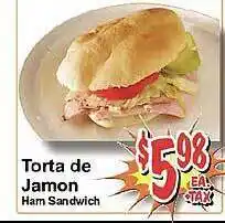Mi Pueblo Torta de jamon offer
