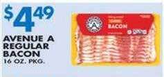 Associated Avenue a regular bacon offer