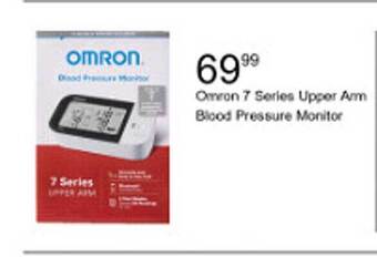 Walgreens Omron 7 series upper arm blood pressure monitor offer