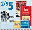 Associated Cabot cheese offer