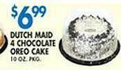 Associated Dutch maid 4 chocolate oreo cake offer