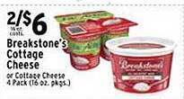Met Foodmarkets Breakstone's cottage cheese offer