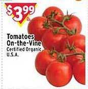 Met Foodmarkets Tomatoes on-the-vine offer