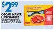 Associated Oscar mayer lunchables offer