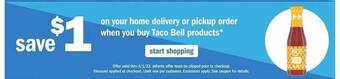 Meijer Taco bell products offer