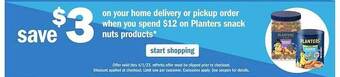 Meijer Planters snack nuts products offer