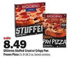 Meijer Digiorno stuffed crust or crispy pan frozen pizza offer