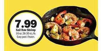 Meijer Sail raw shrimp offer