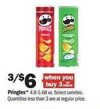 Meijer Pringles offer