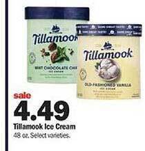 Meijer Tillamook ice cream offer