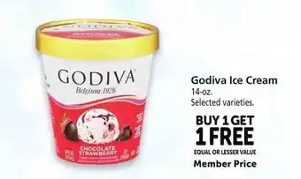 Safeway Godiva ice cream offer