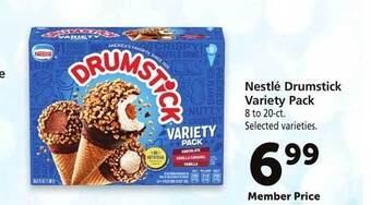 Safeway Nestlé drumstick variety pack offer
