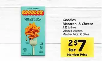 Safeway Goodles macaroni & cheese offer