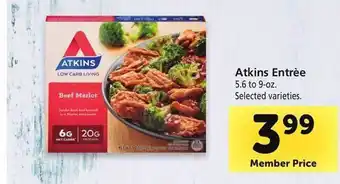 Safeway Atkins entrèe offer