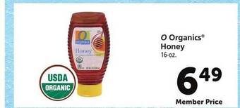Safeway O organics honey offer