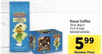 Safeway Kauai coffee offer
