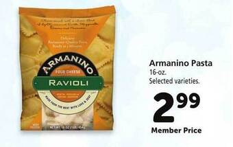 Safeway Armanino pasta offer