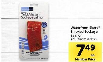 Safeway Waterfront bistro smoked sockeye salmon offer