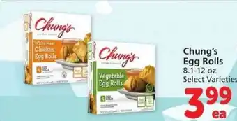 Safeway Chung's egg rolls offer