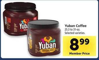 Safeway Yuban coffee offer