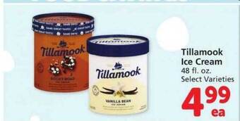 Safeway Tillamook ice cream offer