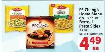 Safeway Pf chang's home menu or bertolli pasta sides offer