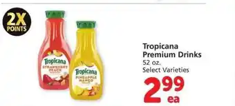 Safeway Tropicana premium drinks offer