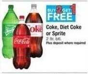 Safeway Coke, diet coke or sprite offer